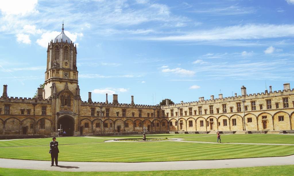 Oxford University College Quad